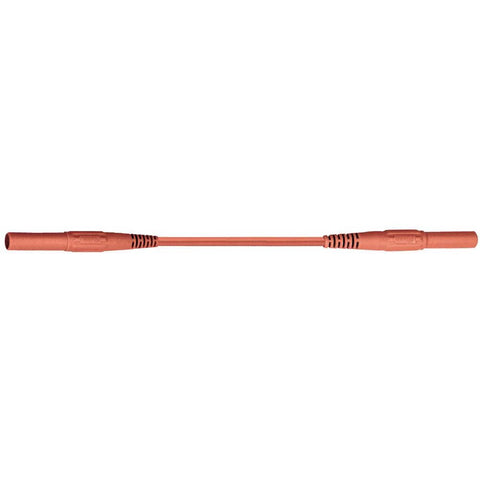 MultiContact XMS-419 SiliconeTest lead 2,5 mm², , Red,