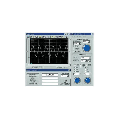 VOLTCRAFT DSO-2150ALUSB-Oscilloscope; 2-Channel oscilloscope-at
