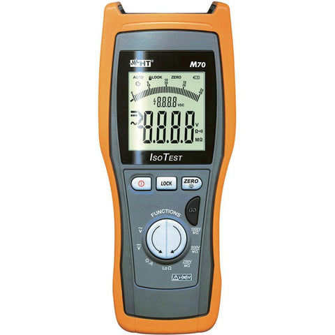 HT Instruments M70 Insulation measuring device, 250/500/1000 V