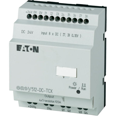 Eaton Moeller EASY512-DC-TCX Control Relay, 24VdcVdc