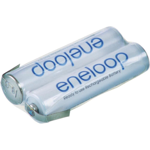 Sanyo Eneloop 2-Cell 2.4 V NiMH AAA Battery Pack 800 mAh