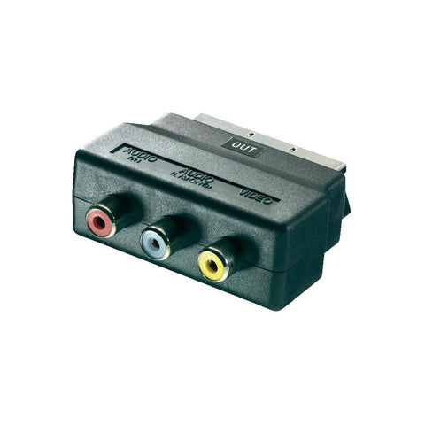 SpeaKa Professional 50159 SCART plug to RCA socket (phono), RCA