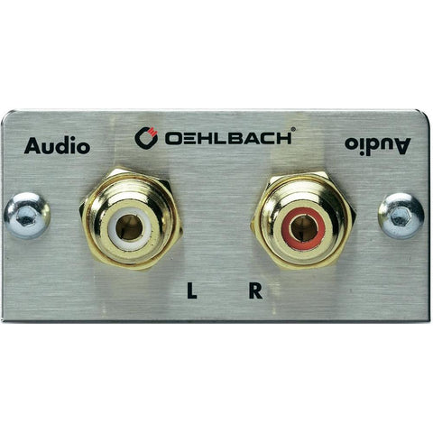 Oehlbach RCA socket (phono) to RCA socket (phono) Adapter