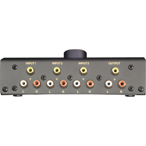 AV-RCA Plug-Switch SpeaKa Analogue inputs: 3 inputs (phono comp