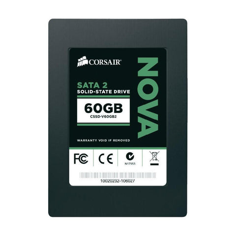 CorsairSSD hard disk CSSD-V60GB2A 60 GB 2.5 " SATA-II (300MB/s)