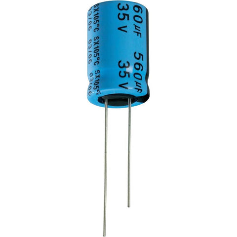47µFµF Radial Electrolytic Capacitor % 2mmmm Yageo SX010M0047B2