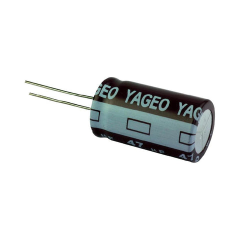 4700µFµF Radial Electrolytic Capacitor % 10mmmm Yageo SE050M470