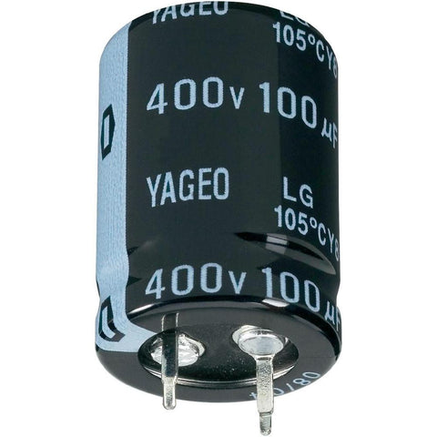 220µFµF Radial Electrolytic Capacitor % 10mmmm Yageo LG400M0220