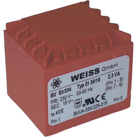 Weiss Elektrotechnik 85/330 - PCB Mount Transformer 2/3VAVA 6VV