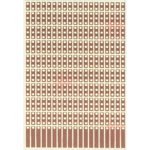 WR Rademacher Laboratory card (L x W x H) 80 x 50 x 1.5 mm Grid