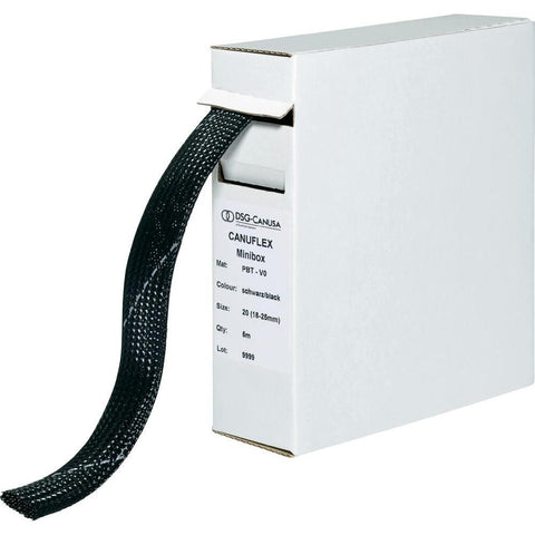 Black Canuflex-Minibox PBT V0 DSG Canusa