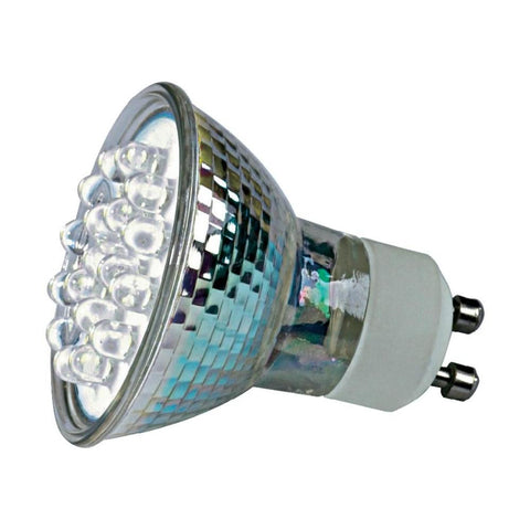 1.3WW GU10 LED Red Reflector bulb 550166G