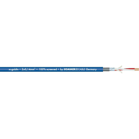 Sommer Cable 200-0352 Microphone Cable, , Blue Sheath