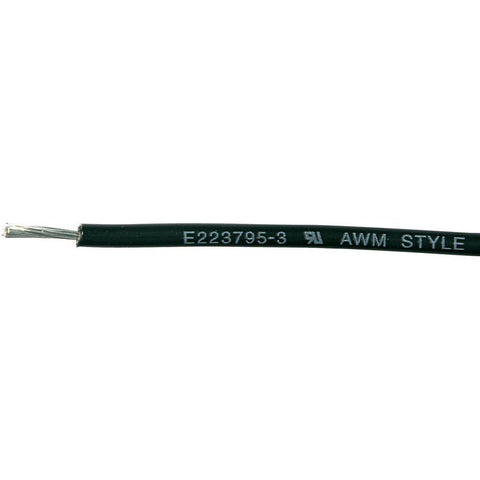 MediKabel 121200, Enamelled Copper Control Wire, , 20AWG, Black