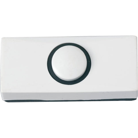 HeidemannDoorbell buttonsbell feeler plastic unloaded White