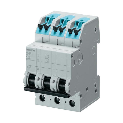 Siemens Automatic fuses Line circuit breaker C10 A 3-pole plug