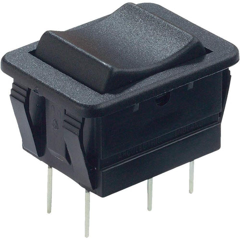 Arcolectric C1572VBAAC Rocker Switch, DPDT, On-Off-On 250 Vac 1