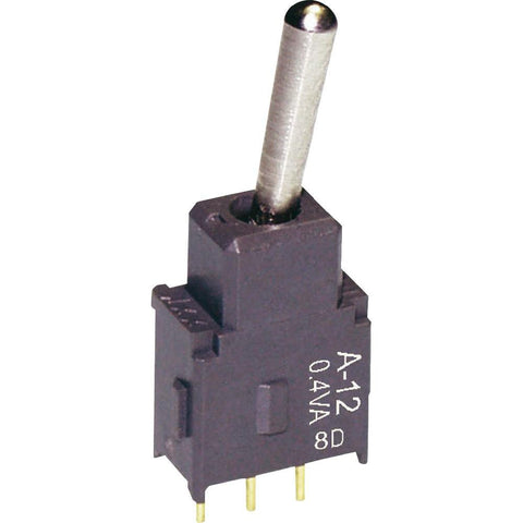 NKK Switches A12AV Toggle Switch, SPST, On-On