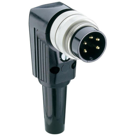 Lumberg WSV 60 6-Pin DIN Plug, Angled, IEC 60130-9 Cu Zn