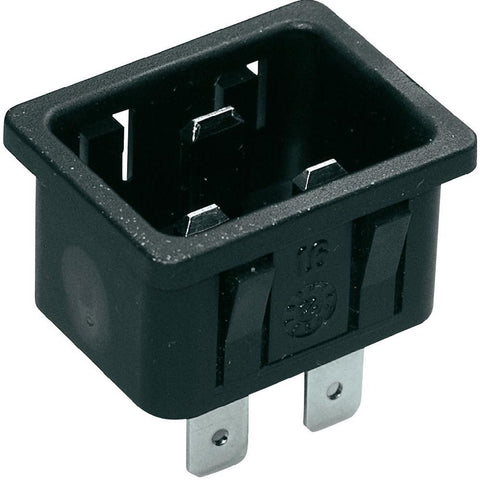 Cold device mounted connector Nominal voltage: 250 V Nominal cu