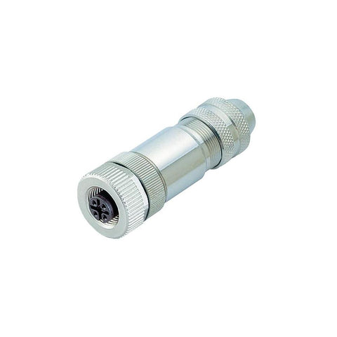 Sensor/Actuator plug connector M12, screw closure, straight 713