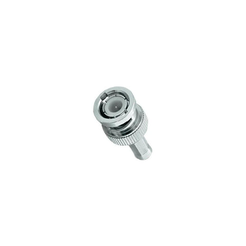 BNC connector for crimping 50 &Omega; Plug, Cable Mount Nickel-