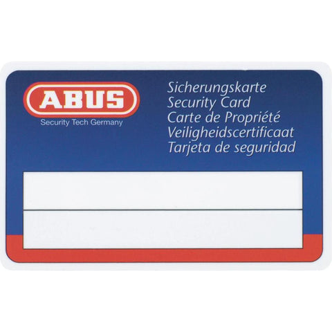 ABUS Door cylinder with security card 50/35 ABTZ19560 Size 35/5