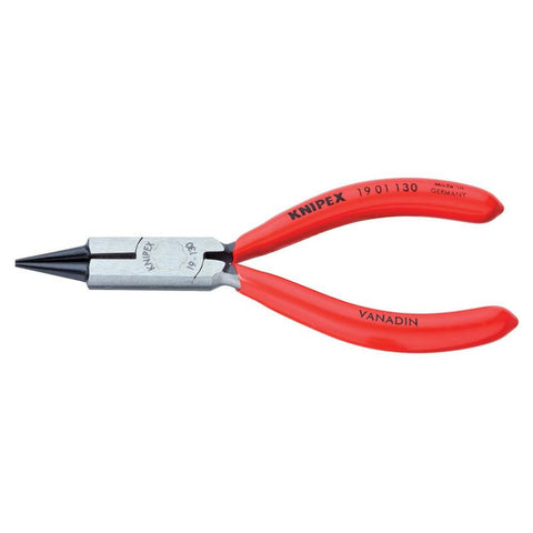 Knipex 19 01 130 Round Nose Pliers with Cutting Edge (Jeweller'