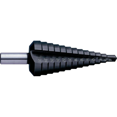 3-piece HSS step drill set TiAIN-coated Exact 50071