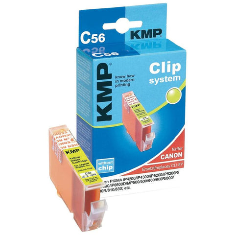 KMP INK C56 = CANON CLI-8Y YELLOW