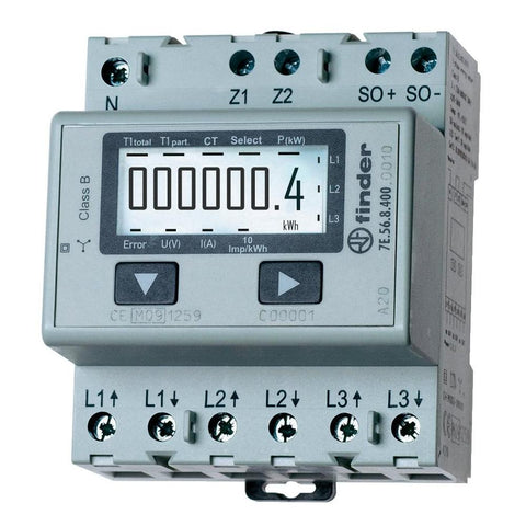 Finder Digital rails -Energies meter 7E.56.8,400,0010