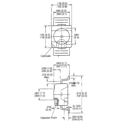 TOPLED green LGT770-JM/Q62703-Q2741
