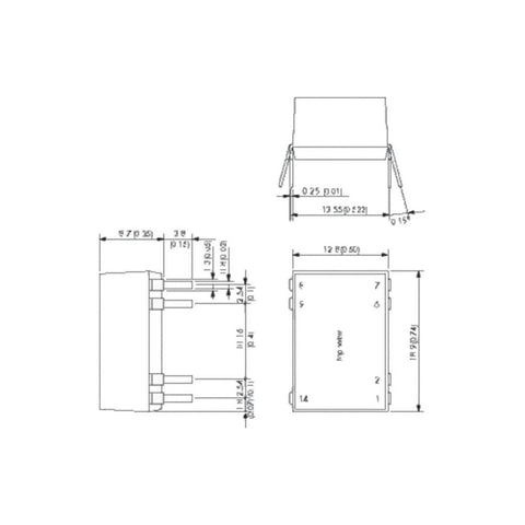 TracoPower TDR 3-1211WI 3WW DC-DC Converter Vin: to Vout: