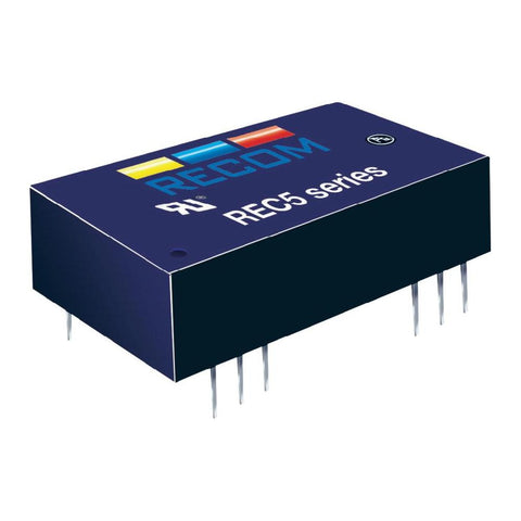 5 W DC/DC converter - series REC5 Recom International REC5-1205