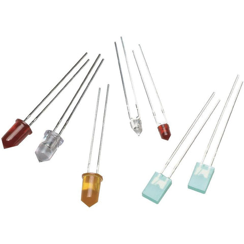 LED LC green 3 mm Avago Technologies HLMP-1790 Green 50 ° Housi