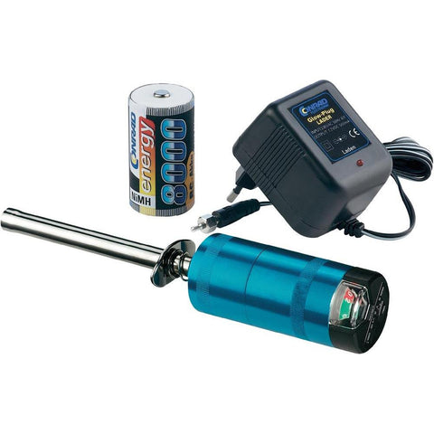 ALU-GLOW PLUG-SET 8000 NIMH BATTERY MONO