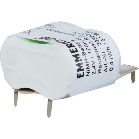 Emmerich 2-Cell 2.4 V NiMH Battery Pack 170 mAh