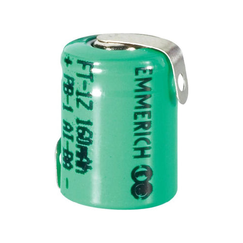 Emmerich NiMH 1/3 AAA Size Cell, Tagged, Rechargeable, 1.2VV, 1