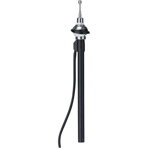 Retracting telescopic antenna