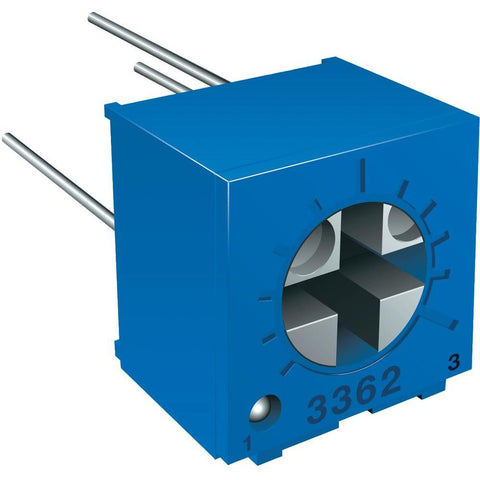 Bourns Trimmer THT 3362P 0.5 W horizontal 3362P-1-504LF Adjusta
