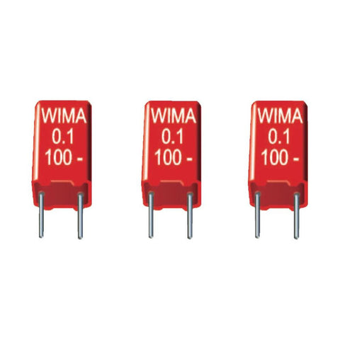 Wima MKS 2 0.01µF 100V 5 0.01µFµF MKS Polyester Film Capacitor