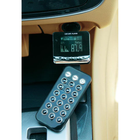 Car MP3/FM transmitter with card slot