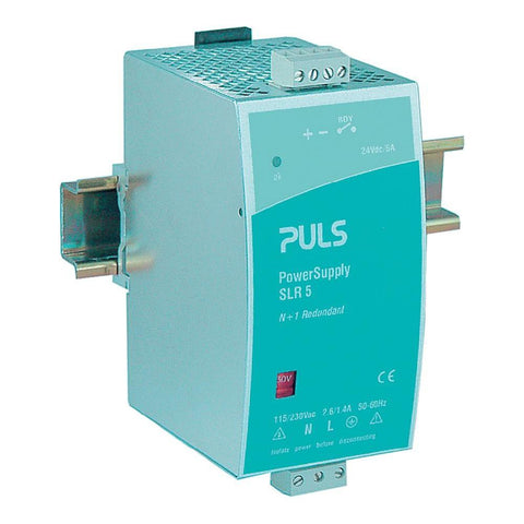 PULS SLR5.100 DIN Rail Redundant Power Supply 24VdcVdc 5AA 120W