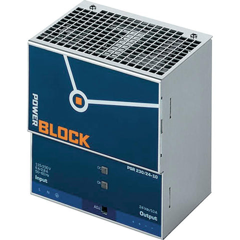 Block PSR 230/24-5 primary switch mode power supply, voltage ra