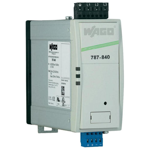 WAGO 787-842 EPSITRON® PRO DIN Rail Power Supply 24VdcVdc 20AA