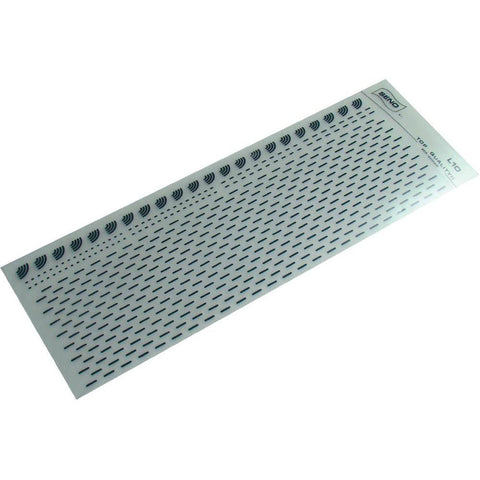 SENO SENO symbols for printed circuits Sheet size 90 x 250 mm B