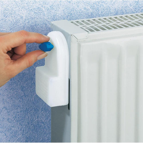 Heating technology Radiator air evacuator White