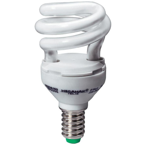 Megaman Helix power-saver lamp Spiral shape, E14, 8 W, Daylight