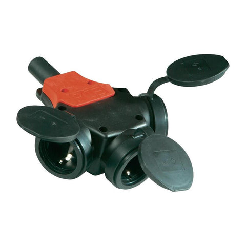 PCENetwork coupling Black IP44