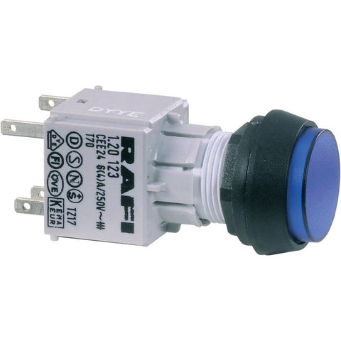 RAFI RAFIX 16 pushbutton 130070071/1306 Push buttons Red